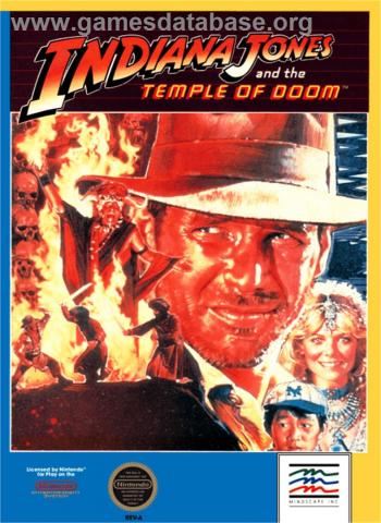 Cover Indiana Jones and the Temple of Doom for NES